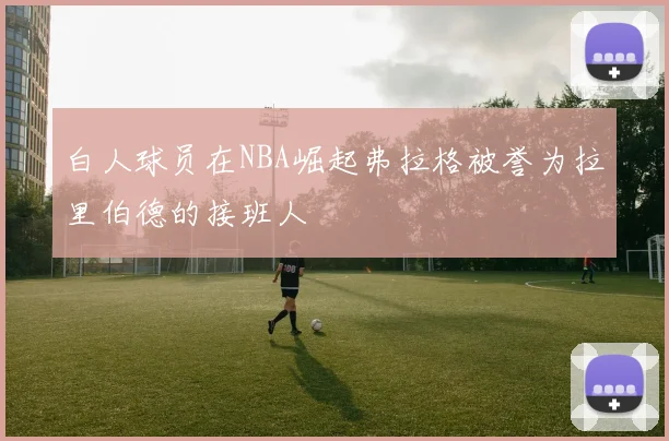 白人球员在NBA崛起弗拉格被誉为拉里伯德的接班人